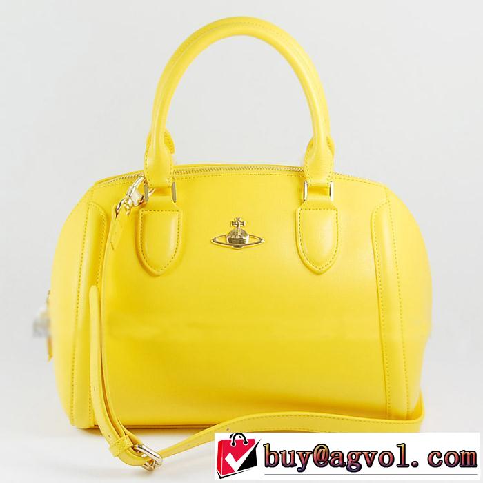 スタイリッシュ感 2014秋冬 vivienne westwood ヴィヴィアン ウエストウッド 手持ち&ショルダー掛け 非凡な容量
