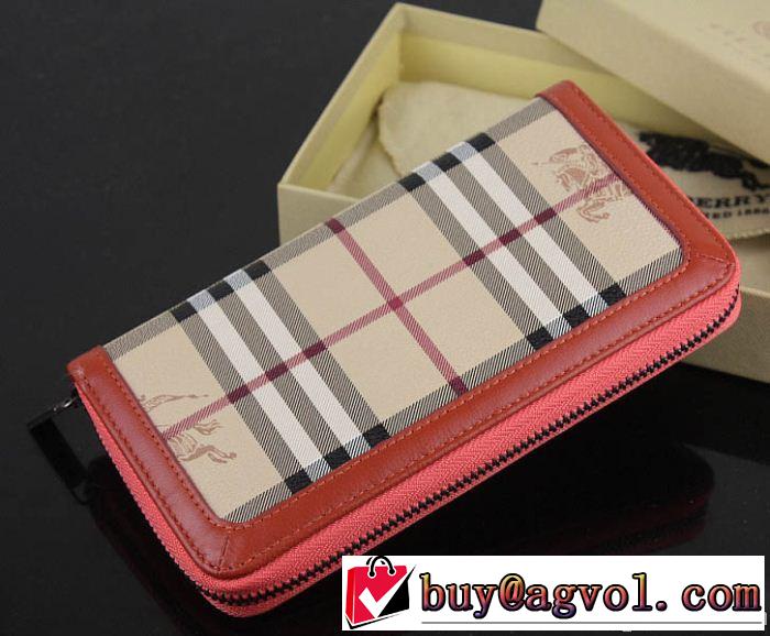 2014春夏BURBERRY バーバリー 超人気美品◆レディース財布
