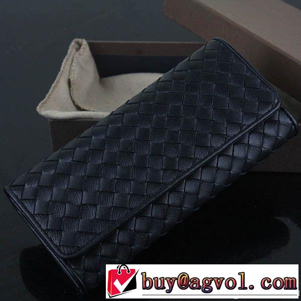 2014春夏BOTTEGA veneta ボッテガ ブランド 存在感◎レディース財布