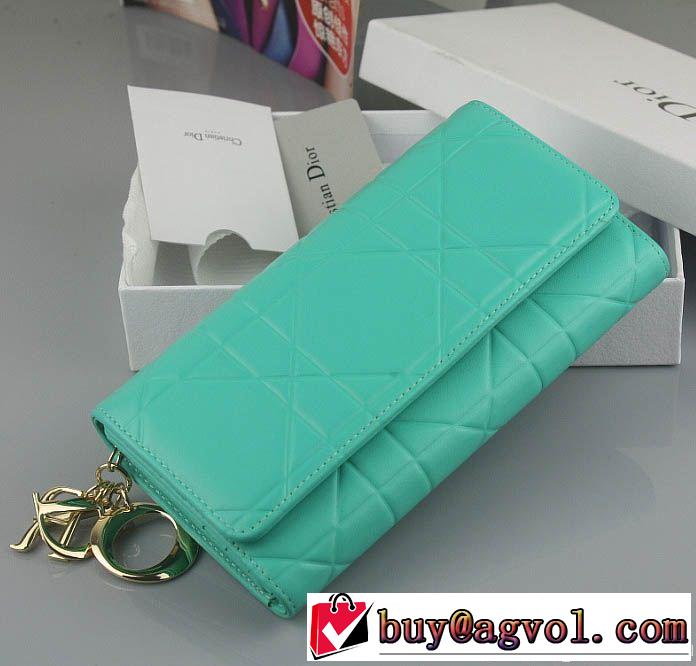  2014 美品 dior ディオール レディース長財布 