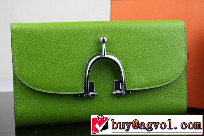SALE開催 2014 hermes エルメス  レディース長財布