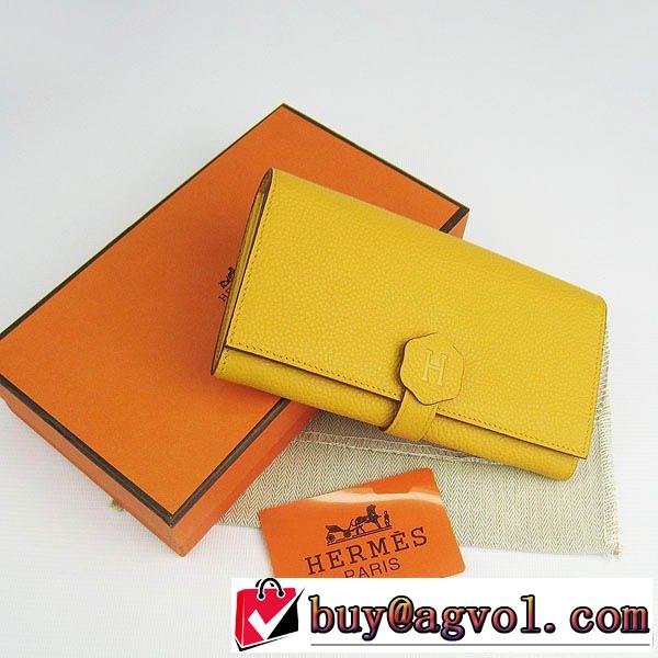 超人気美品◆ 2014 hermes エルメス  レディース長財布