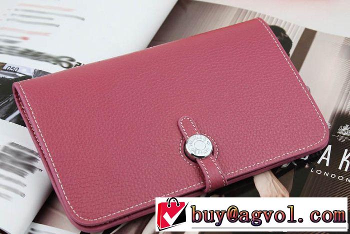 希少 2014 hermes エルメス  レディース長財布