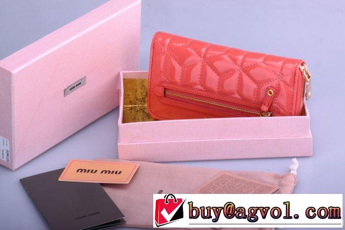 2014秋冬 入手困難 miumiu ミュウミュウ レディース長財布