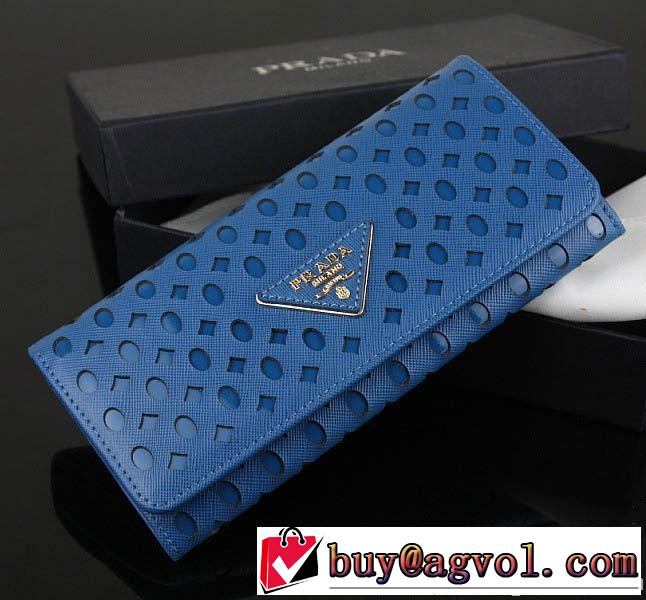 美品！2014 prada プラダース長財布