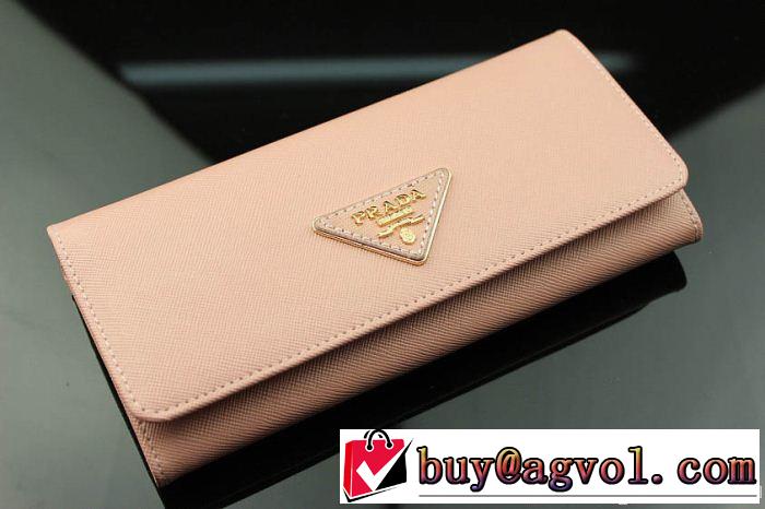 存在感◎ 2014 prada プラダース長財布