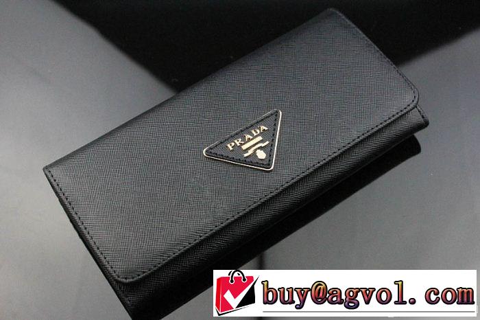 お買得 2014 prada プラダース長財布