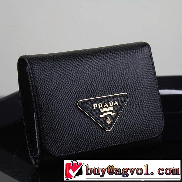 上質 2014 prada プラダース長財布