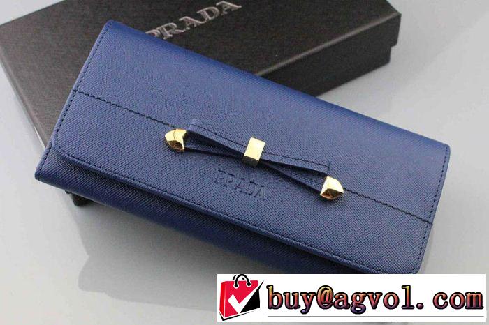 SALE開催  2014 prada プラダース長財布