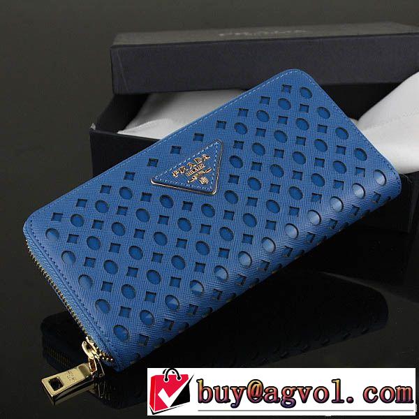  存在感◎ 2014 prada プラダース長財布