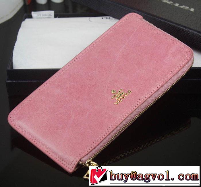  存在感◎ 2014 prada プラダース長財布