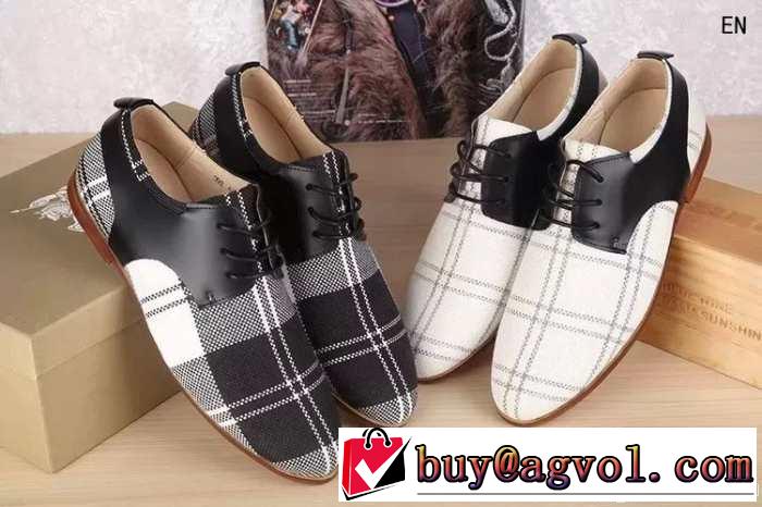 入手困難 2014春夏 burberry バーバリー ビジネスシューズ 2色可選