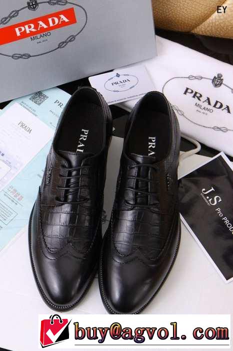 2014 prada プラダ 超人気美品◆革靴 ビジネスシューズ