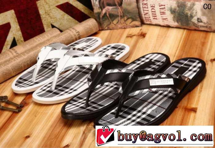 2014春夏 ◆モデル愛用◆ burberry バーバリー サンダル 2色可選