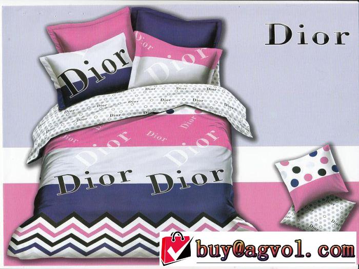 DIOR ディオール 秋冬 2014 sale!今季 ベッドカバー セット 布団カバー 4点セット