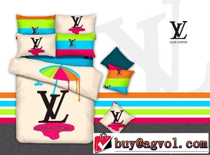 秋冬 louis vuitton ルイ ヴィトン 2014 人気商品 シンプル格調風 寝具セット 4点セット