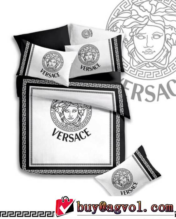 秋冬 versace ヴェルサーチ 2014 人気新品 シンプル格調風 寝具セット 4点セット