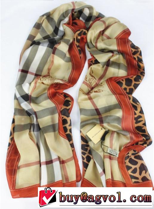 秋冬 2014 人気新品 burberry バーバリー 美品 おしゃれな シルク スカーフ女性用 4色可選