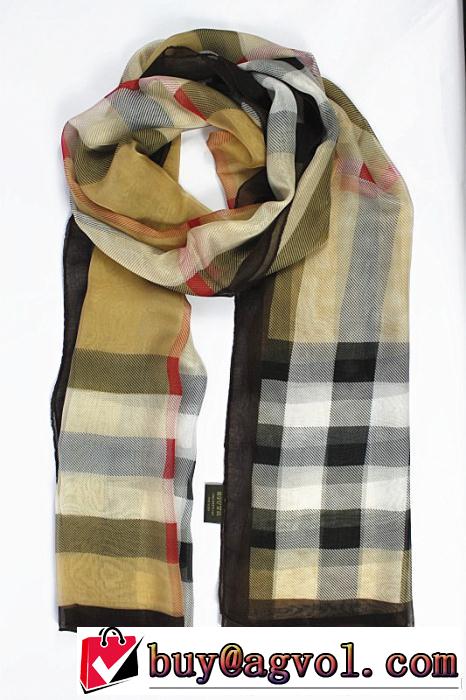 秋冬 2014 希少 burberry バーバリー 美品 おしゃれな シルク スカーフ女性用 5色可選