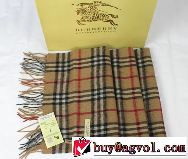 秋冬 2014 首胸ロゴ burberry バーバリー チェック柄 羊绒 美品 おしゃれなマフラー 女性用 7色可選