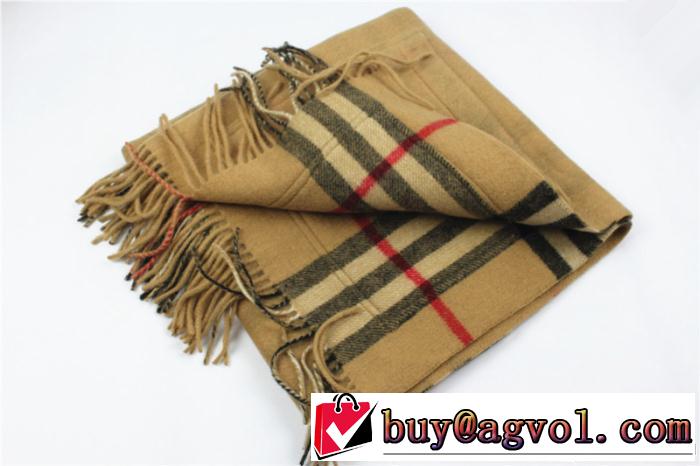 秋冬 2014 プレゼントに burberry バーバリー 美品 おしゃれな チェック柄マフラー 女性用