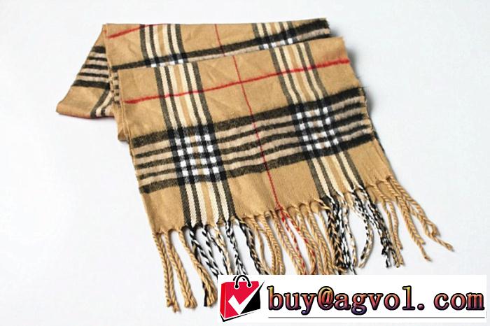 秋冬 2014 お買得 burberry バーバリー 美品 おしゃれな チェック柄マフラー 女性用 3色可選