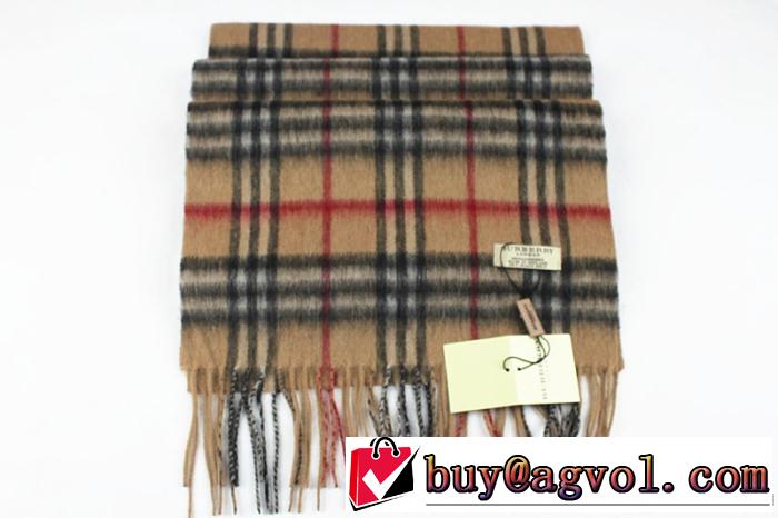秋冬 2014 大人気！burberry バーバリー 美品 おしゃれな チェック柄マフラー 女性用 2色可選