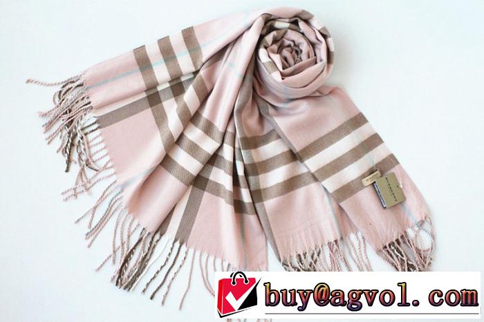 秋冬 2014 ★安心★追跡付 burberry バーバリー美品 おしゃれな チェック柄マフラー 女性用 6色可選