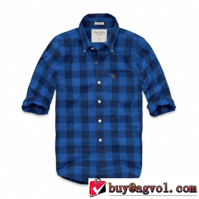 2014秋冬 完売品！abercrombie & fitch アバクロンビー&フィッチ 長袖シャツ
