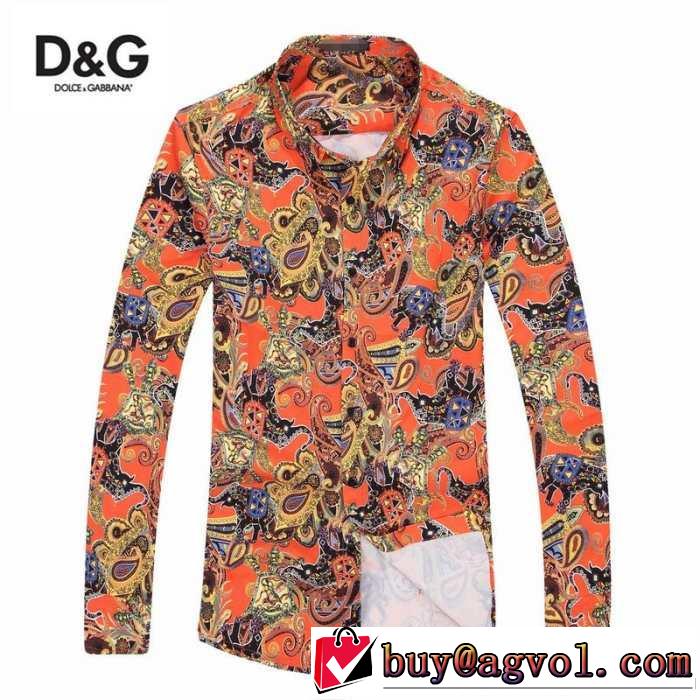 頑丈な素材 2014秋冬dolce&gabbana ドルチェ＆ガッバーナ 長袖シャツ