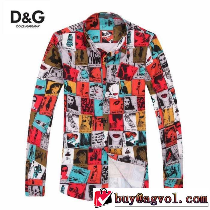大人気☆NEW!! 2014秋冬 dolce&gabbana ドルチェ＆ガッバーナ オリジナル 長袖シャツ
