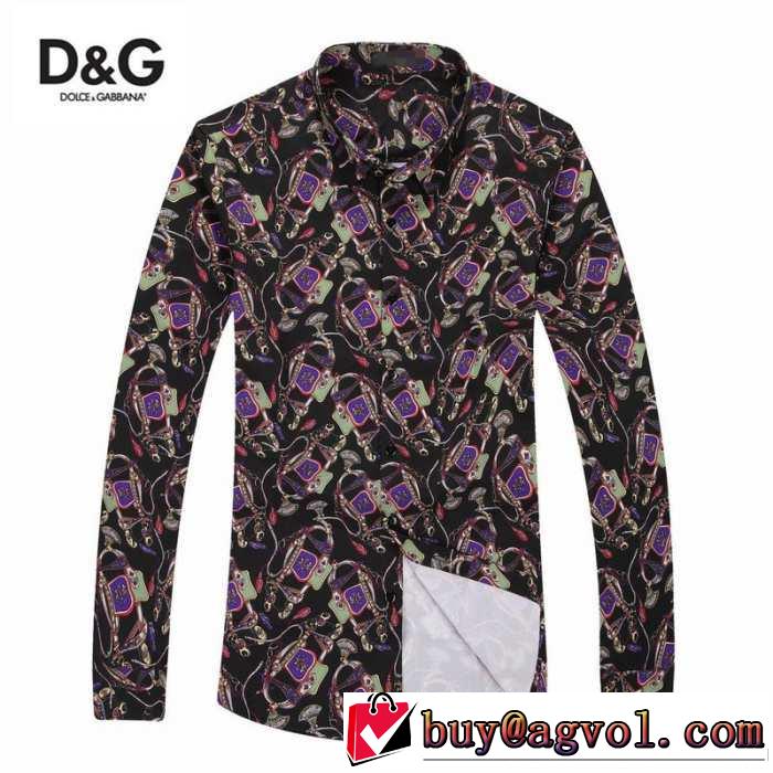 目を引く 2014秋冬 dolce&gabbana ドルチェ＆ガッバーナ 長袖シャツ