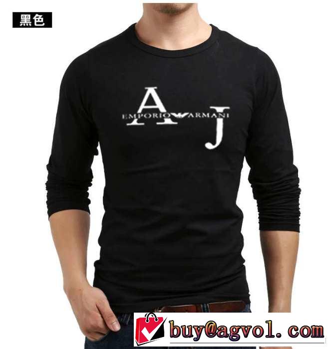 着心地よい 2014秋冬 armani アルマーニ 長袖tシャツ 6色可選