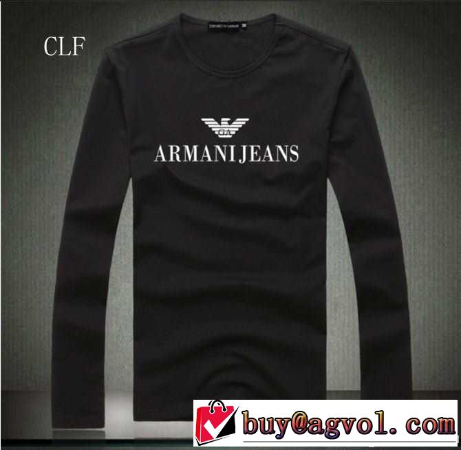 大人気！ 2014秋冬 armani アルマーニ 長袖tシャツ 5色可選
