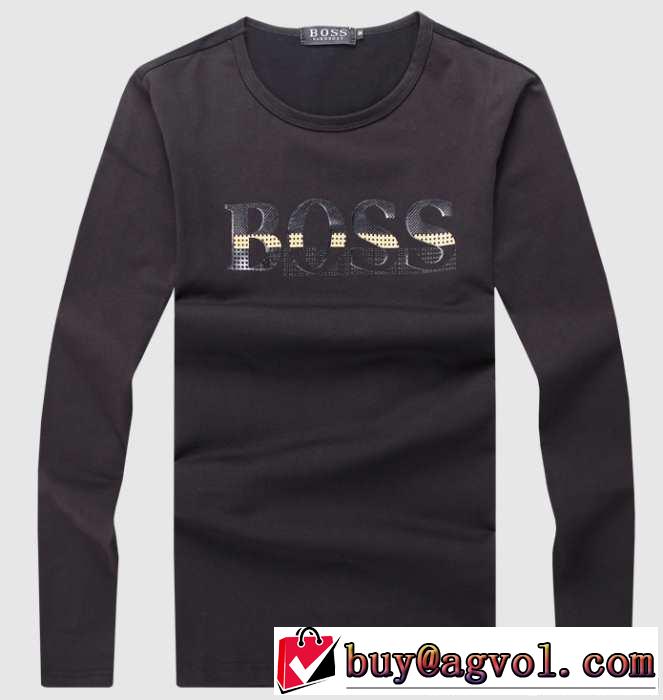お買得 2014秋冬 hugo boss ヒューゴボス 長袖tシャツ 4色可選