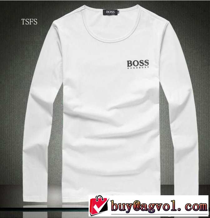 大人っぼい 2014秋冬 hugo boss ヒューゴボス 長袖tシャツ 6色可選