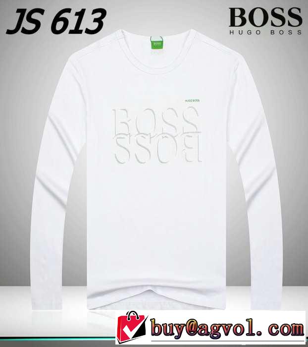2014秋冬 hugo boss ヒューゴボス 人気商品 長袖tシャツ 3色可選