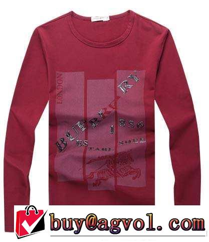 2014秋冬 おしゃれも譲れない burberry バーバリー 長袖tシャツ 4色可選