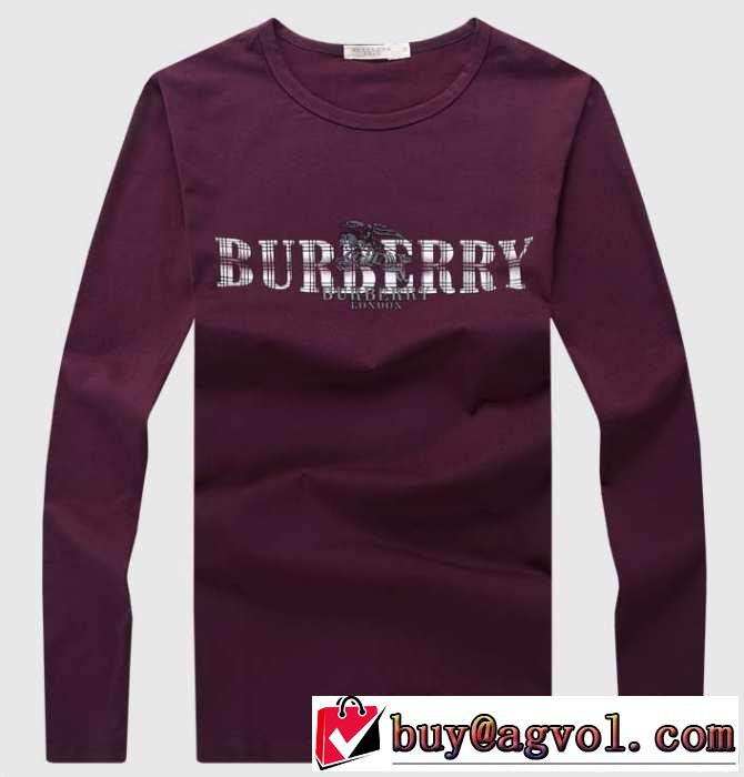 人気が爆発 2014秋冬 burberry バーバリー 長袖tシャツ 4色可選