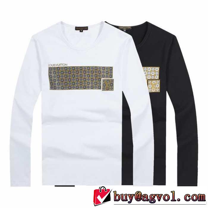 LOUIS vuitton ルイ ヴィトン 人気商品 2014秋冬 長袖tシャツ 2色可選