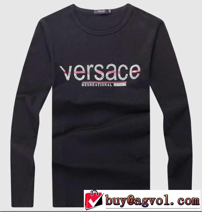 人気激売れ新作 2014秋冬 versace ヴェルサーチ 長袖tシャツ 4色可選