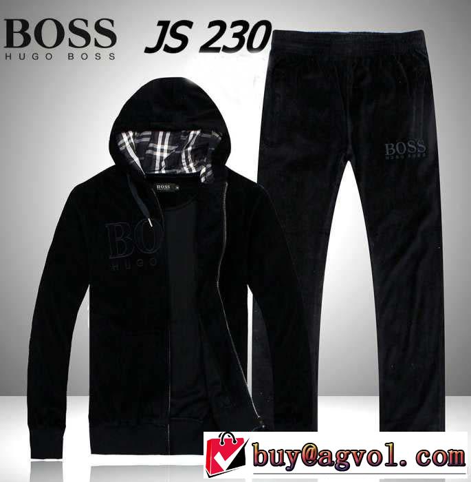 人気が爆発 2014秋冬 hugo boss ヒューゴボス パーカー 上下セット 2色可選