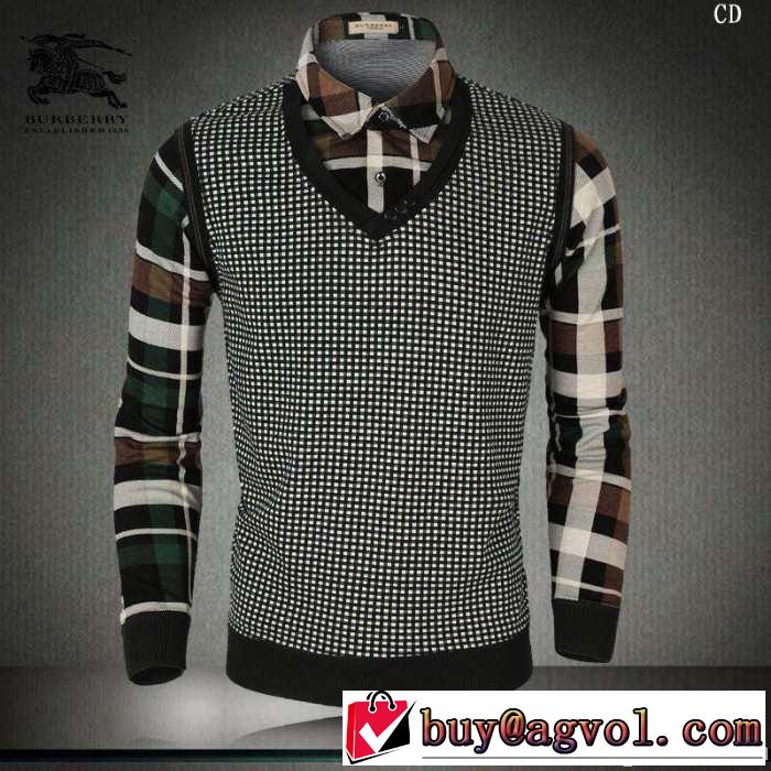 大特価 2014秋冬 burberry バーバリー ニットパーカー 2色可選
