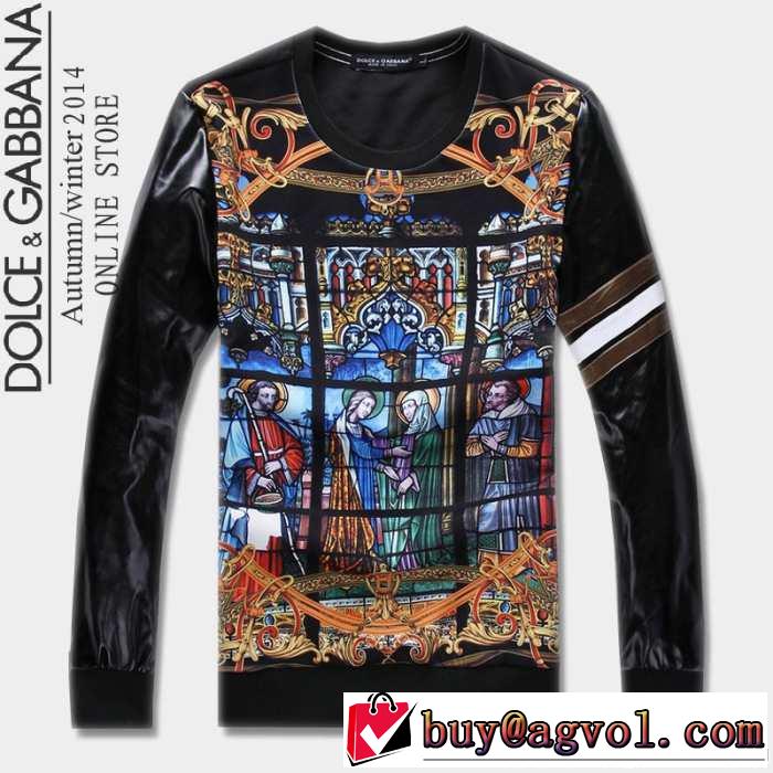 2014秋冬 贈り物にも◎ dolce&gabbana ドルチェ＆ガッバーナ プルオーバーパーカー