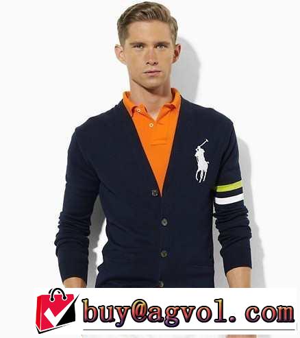 2014秋冬 超レア polo ralph lauren ポロ ラルフローレン パーカーニットカーディガン 3色可選
