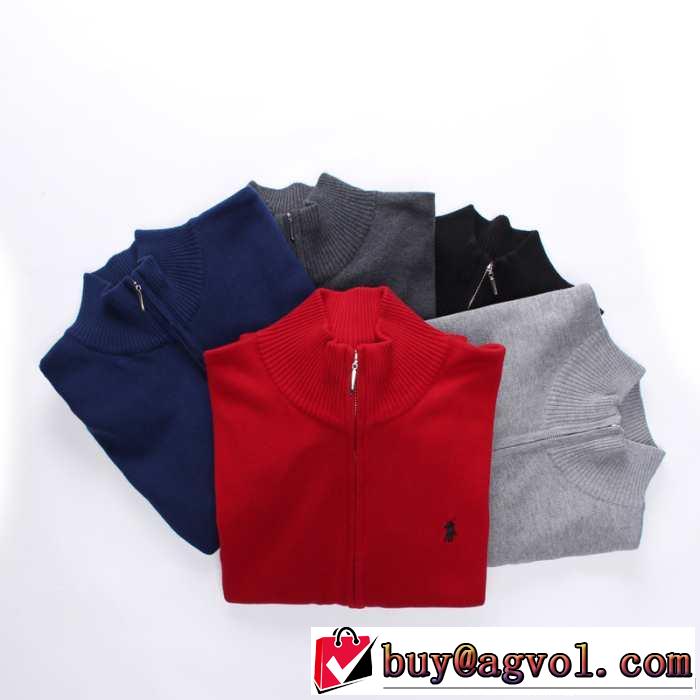 大人気！ 2014秋冬 polo ralph lauren ポロ ラルフローレン パーカーニットカーディガン 6色可選