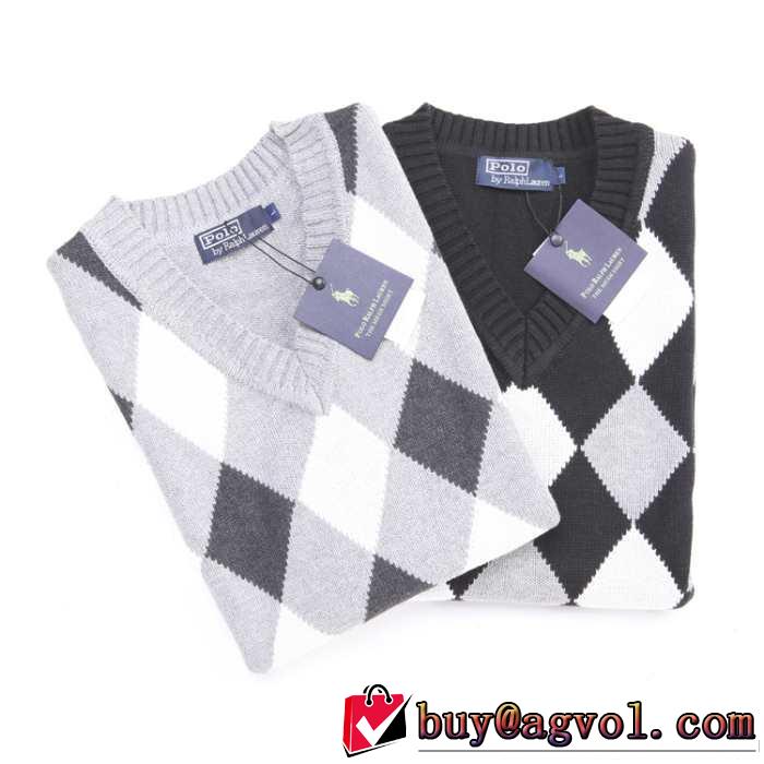 大人のおしゃれに 2014秋冬 polo ralph lauren ポロ ラルフローレン ニットセーター 2色可選