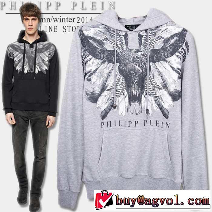 2014秋冬 人気激売れ新作 philipp plein フィリッププレイン パーカー ゆったりとしたサイズ感 2色可選