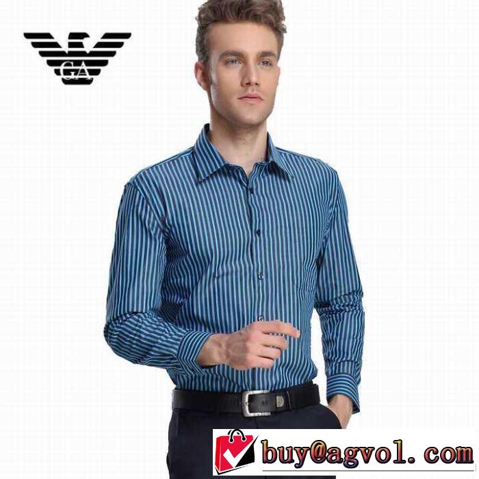 新入荷 2014秋冬 armani アルマーニ 長袖シャツ 2色可選