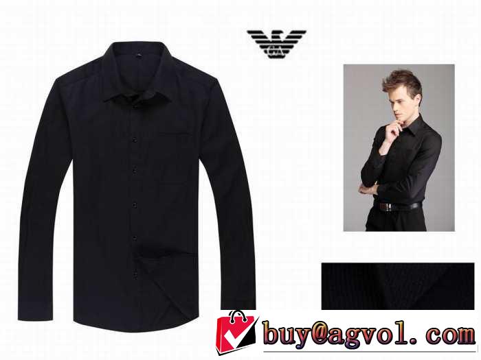 2014秋冬 sale開催 armani アルマーニ 長袖シャツ 4色可選